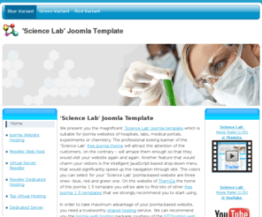 science-lab-joomla-template.com: 'Science Lab' Great Joomla Theme
