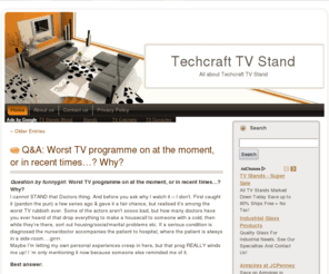 techcrafttvstand.com: COMPARE PRICE,REVIEWS FOR TECHCRAFT TV STAND AND OHTER THE BEST TV STAND DESIGN
Techcraft tvstand .com is where you can review techcraft tv stand, user review,have many varieties of Techcraft TV stands size available.