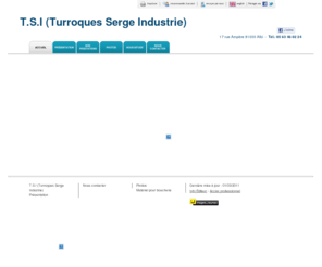 tsi-albi.com: Matériel pour boucherie - T.S.I (Turroques Serge Industrie) à Albi
T.S.I (Turroques Serge Industrie) - Matériel pour boucherie situé à Albi vous accueille sur son site à Albi