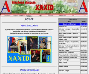 xaxid.com: XAXID - uradna spletna stran
uradna spletna stran