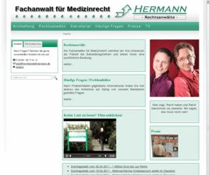 kunstfehler-patientenanwalt.de: kunstfehler-patientenanwalt.de | Rechtsanwalt Hermann aus Marl | Patientenanwalt
Rechtsanwalt Hermann aus Marl-Schadensersatz und Schmerzensgeld für Patienten.