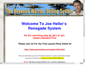 revenuewarrior.com: Joe Heller
Marketer, Vegan, Activist