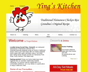 yings-kitchen.com: Traditional Hainanese Chicken Rice Singapore - Ying's Kitchen
