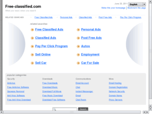 free-classified.com: free-classified.com
free-classified.com