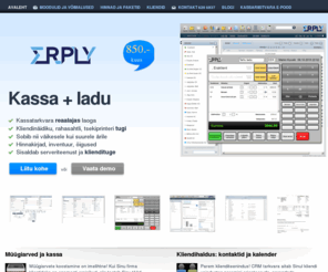 majandustarkvara.com: Majandustarkvara - CRM ERP POS kliendihaldus kassa kassasüsteem ladu laotarkvara
Majandustarkvara - Majandustarkvara on ärisüsteem  (kliendihaldustarkvara/crm) kliendihalduseks, müügihalduseks, ajahalduseks, kassale ja laohalduseks.