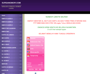 surganomor.com: SURGANOMOR.COM - SURGANYA PENGGILA NOMOR CANTIK
