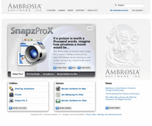 ambrosiasw.com: Home | Ambrosia Software, Inc.
