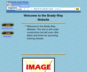 brady-way.com: Welcome to the Brady-Way Website
Enter a brief description of your site here