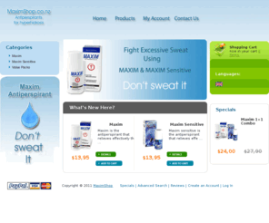 maximshop.co.nz: Eshop - Maximshop.co.nz | antiperspirant for hyperhidrosis - Maximshop.co.nz | antiperspirant for
Eshop Maximshop.co.nz | antiperspirant for hyperhidrosis - Maximshop.co.nz | antiperspirant for hyperhidrosis