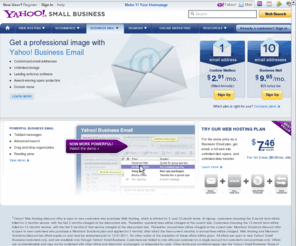 mayank-store-test2.com: Yahoo! Business Email: Customized email address for your business
Yahoo! Business Mail offers you a customized business email address, free domain name, unlimited email storage, & award-winning spam and security protection