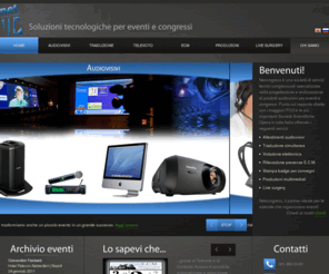 netcongress.biz: Servizi tecnici per eventi, soluzioni audio video, impianti tecnici congressi, attrezzature tecniche eventi, tecnologie per congressi, convegni, meeting, fiere, service tecnico, audiovisivi, traduzione simultanea digitale, televoto, votazione elettronica, televotazione, voting system, ecm, live surgery, controllo accessi, rilevazione presenze a Napoli, Roma, Milano e in tutta Italia.
Necongress è una società di servizi tecnici congressuali specializzata nella progettazione e realizzazione di prodotti audiovisivi  per eventi e congressi.