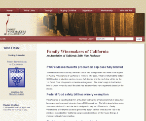 familywinemakers.org: Family Winemakers of California
