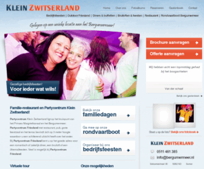 partycentrum-friesland.nl: Partycentrum-Friesland, Klein Zwitserland, Friesland
Iets te vieren? Bij restaurant-partycentrum Klein Zwitserland is van alles mogelijk. Heeft u zelf een idee, laat het ons weten