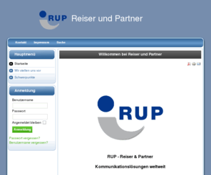 rup-reiser.com: Startseite
Joomla! - dynamische Portal-Engine und Content-Management-System