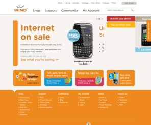 windmobile.com: WIND Mobile | Home
Get the latest mobile industry news in the WIND Mobile Newsroom. We're thinking out loud while we work to build a better wireless experience in Canada.