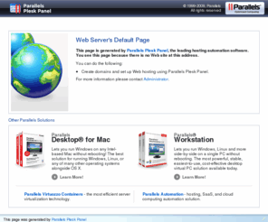 fluidedge.net: Default Parallels Plesk Panel Page
