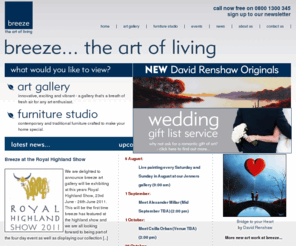 alexandermillar-art.com: Breeze Art Gallery
Originals and limited edition prints from Breeze Gallery: Breeze Art Gallery - The Art of living