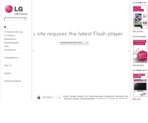 goldstar.de: Handys, LCD TV, Plasma TV, Blu-ray, Kühlschränke, Waschtrockner - LG Electronics Deutschland
Entdecken Sie LG Electronics. Sehen Sie sich die neuesten Handys, LCD TV, Plasma TV, LED TV, 3D TV, Blu-ray, Kühlschränke, Waschmaschinen, Monitore und weitere IT-Produkte an.  