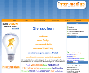 inter-medias.de: inter-medias Kilian Heinz Webdesign & Multimedia, Losheim am See
