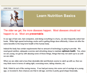 learnnutritionbasics.com: Home Page
Home Page