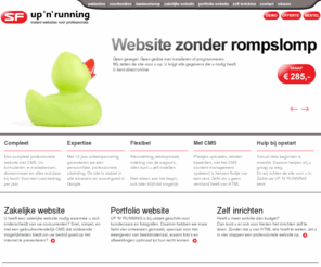 upnrunning.nl: Websites voor professionals - Up 'n' Running
Een professionele website met CMS inclusief hosting en domeinregistratie voor een vast bedrag per jaar. Dat is UP 'N' RUNNING