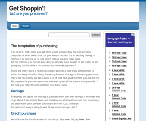 getshoppin.com: Get Shoppin'!
Be prepared to get shopping