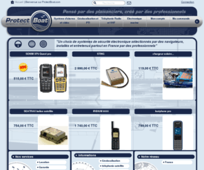 protectboat.net: ProtectBoat - Sécurité nautique,géolocalisation, radio marine, choisissez ProtectBoat
communication, vhf marine, géolocalisation, faites confiance à ProtectBoat, le spécialiste de votre sécurité nautique.