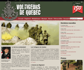 voltigeursdequebec.net: Les Voltigeurs de Québec - Le plus vieux régiment canadien-français
Les Voltigeurs de Québec, le plus vieux régiment canadien-français