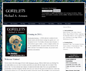 gorelets.com: gorelets.com | Michael A. Arnzen
The Official Website of Horror Author Michael A. Arnzen