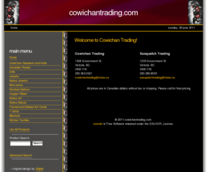 cowichantrading.com: cowichantrading.com
Joomla - the dynamic portal engine and content management system