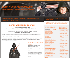 darthvaderkidscostume.com: Darth Vader Kids Costume
Use the Force and Find the Perfect Darth Vader Kids Costume for Your Child!