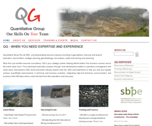 quantitativegeoscience.com: Home Industry experienced geostatistics consulting - QG Quantitative Group - Perth, Australia
aaaaaaaaaaaaaaaaaaaaaaa
