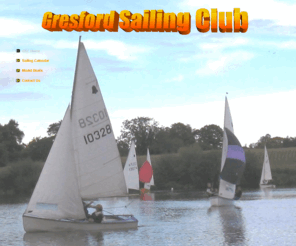 rogersonhome.co.uk: Gresford Sailing Club - Home
Gresford Sailing Club - small friendly club on Gresford Flash supported boat classes: Optimist, Mirror, Solo, Enterprise and GP14