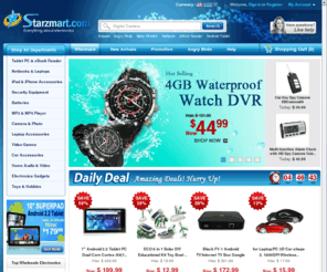 starzmart.com: Wholesale - Wholesale Electronics & Accessories - Quality Save at Starzmart.com
Wholesale Electronics & Accessories for sale at Starzmart.com. Buy Wholesale Electronics & Accessories, Cool Gadgets, eBook Reader, MP3 Player, MP4 Player, Homeware, Security Systems, Computers with quality save.