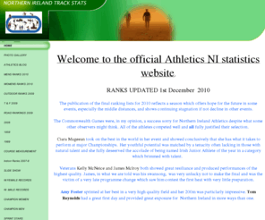 track-ni.net: HOME
Track and Field
Northern Ireland