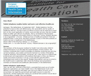 eihci.org: European Institute for Health Care Information
