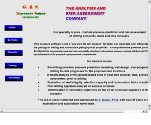 geo-pressure.com: geopressure2011
pore pressure prediction, geopressure, exploration, sub salt, knowledge, petroleum exploration, risk assessment ,analysis, pore pressure, seals, reservoirs, fault seal, hydrocarbons