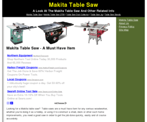 makitatablesaw.net: Makita Table Saw
Looking for a Makita table saw? Be sure to read these reviews before you get one!