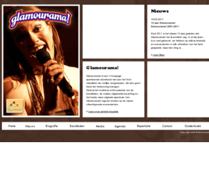 glamourama.nl: Glamourama! - Feestband - Coverband - Showband - Partyband
Zoekt u een feestband, coverband, showband of partyband voor een onvergetelijke avond live-muziek? Glamourama!