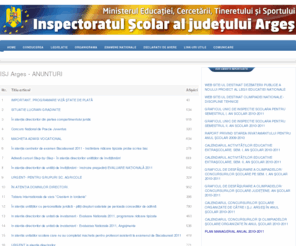 isjarges.ro: ISJ Arges - ANUNTURI - Inspectoratul Scolar al Judetului Arges
Inspectoratul Scolar al Judetului Arges