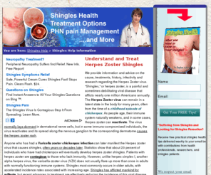 myshinglesinfo.com: Shingles Help tips and information
Are you looking for latest tips on Shingles Help? Look here for latest web resources on Shingles Help.