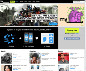 myspacesocialnetwork.com: Myspace | Social Entertainment
Myspace is the leading social entertainment destination powered by the passion of fans. Music, movies, celebs, TV, and games made social.