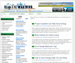 globalwarming-articles.org: Global Warming Articles
Global Warming Articles is where you can read about different global warming topics and share your own views on global warming.