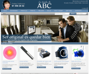 latiendadeabc.com: Ser original es quedar bien - La Tienda de ABC
Ser original es quedar bien, y en la Tienda de ABC encontrará los regalos más originales.