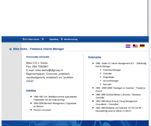 management-informatie.net: CV Mike Derks
