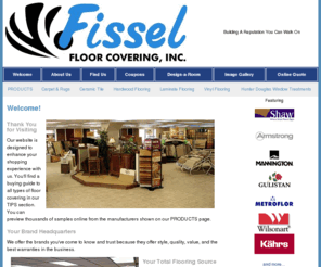 fisselfloorcovering.com: Welcome to Fissel Floor Covering - The Flooring Professionals - Serving Bellefontaine, OH with Quality Flooring Products & Installation
Welcome: Fissel Floor Covering - The Flooring Professionals - Serving Bellefontaine, OH with Quality Flooring Products & Installation