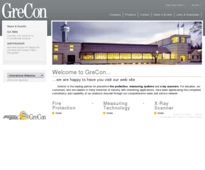 grecon.de: GreCon is the leading partner for preventive fire protection, measuring systems and x-ray scanners
