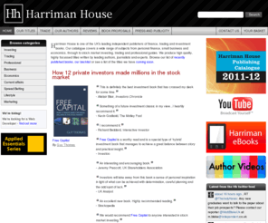 harriman-house.com: Harriman House
Harriman House publishing - Finance, trading, investment, business and economics book publisher