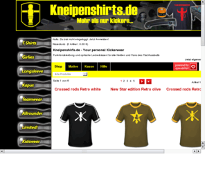 kneipenshirts.de: Kneipensportler - Mehr als nur Kickern
Tischfussball Lern DVD mit Chris Marks, Mode fr Kneipensportler