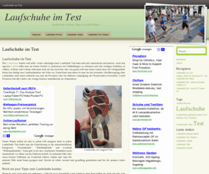 laufschuhe-test.com: Laufschuhe im Test
Laufschuhe im Test, hier finden Sie Tipps wie sie die richtigen Laufschuhe in einem Test für sie finden